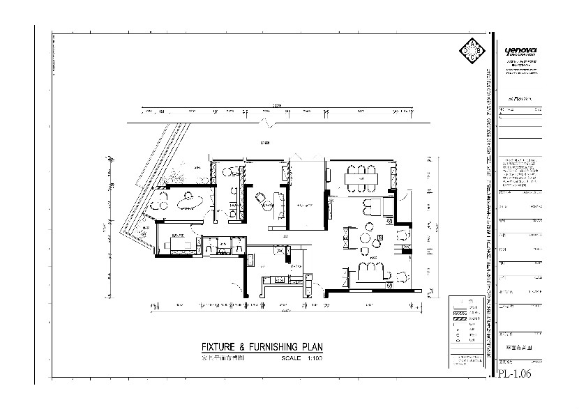 就整个户型来说采用了混搭风格，休闲区以工业风格为主，地面采用了水磨石、木地板、顶面采用了石膏拉毛工艺、木地板上顶、木作假梁、木制线条等、墙面采用了铁艺隔断、木制护墙板等。家具配饰上面又采用了北欧风格的家具。整个空间的色彩以灰色系为主。