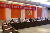 7月21日，中国林产工业协会在常州市武进区横林镇组织召开了“中国强化木地板之都”区域命名评审会。评审专家组由来自国家林业与草原局科技司、中国林产工业协会、中国林...