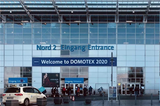    2020年1月10日-13日，一年一届的德国汉诺威国际地面材料展览会（DOMOTEX 2020）在德国举行。作为全球最大的地面材料、设备及工具展览会之一，...