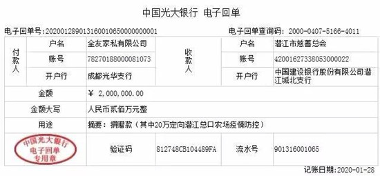 优居新媒体&腾讯家居讯：近日，新型冠状病毒肺炎疫情牵动着全国人民的心，家居建材企业作为社会的一份子都纷纷驰援湖北，全友向湖北潜江捐款200万元，全力支持湖北武汉...