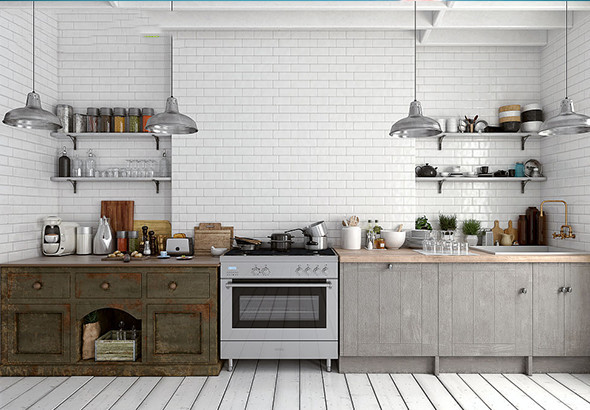 厨房配色tips∣低成本也能改造高颜值厨房