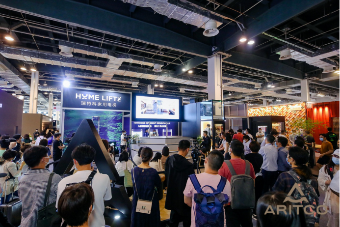2021年6月3日至6月6日，以设计为导向的家用电梯制造商 -- 瑞特科 (Aritco Lift AB)惊艳登场2021设计上海。