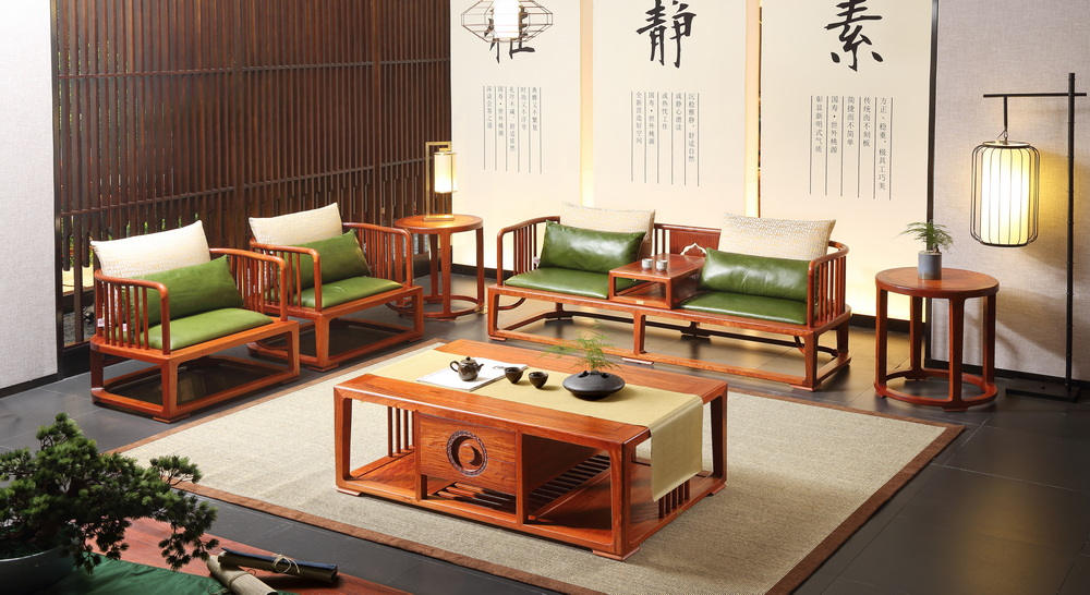 国寿红木为您的客厅营造与众不同、健康的生活品味。