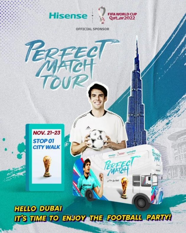 作为海信FIFA2022卡塔尔世界杯的创意营销机构，SPORTFIVE全盘策划海信“Perfect Match”卡塔尔世界杯整合营销活动。我们通过覆盖线上线下的...