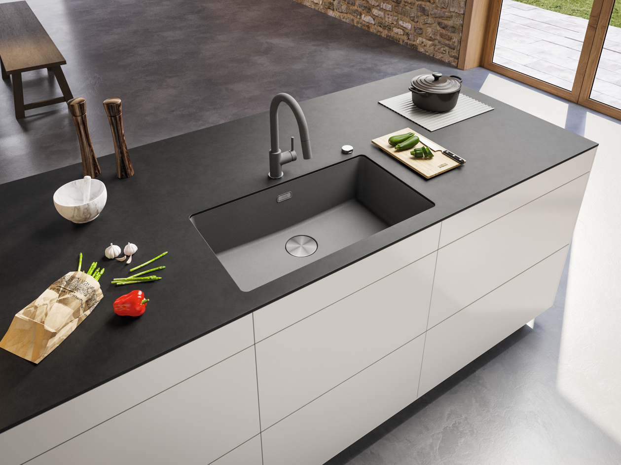 A picture containing indoor, sink, countertop, wall

Description automatically generated