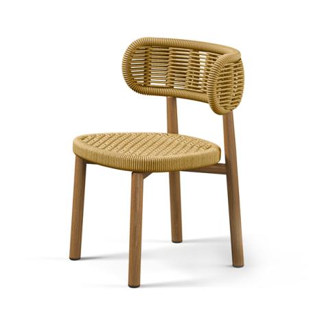 Shell Chair-Golden Color