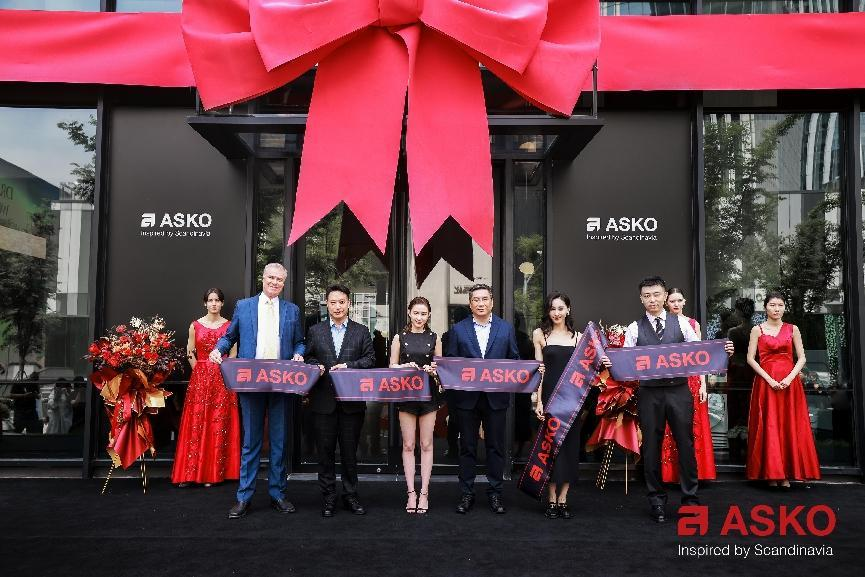 5月25日，北欧之光，闪耀上海，百年奢品家电ASKO House品牌形象店正式启幕。