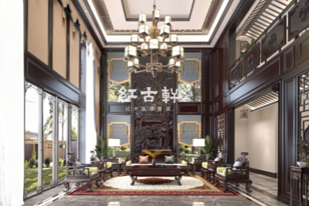 红古轩高端整装，高净值家庭追求高品位中式生活的首选。