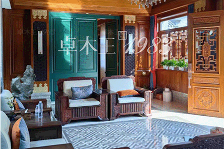 卓木王完美展现了东方美学生活空间的独特魅力。