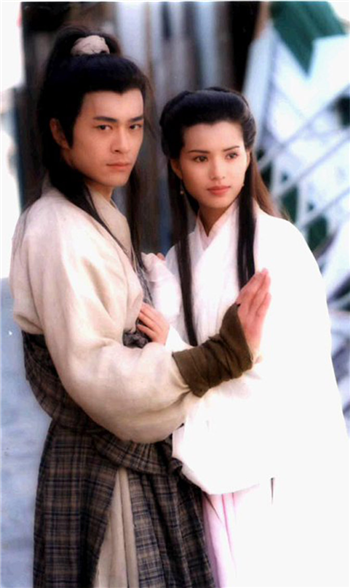 劇照輕柔小龍女——范文芳1998年新加坡版《神鵰俠侶》由李銘順