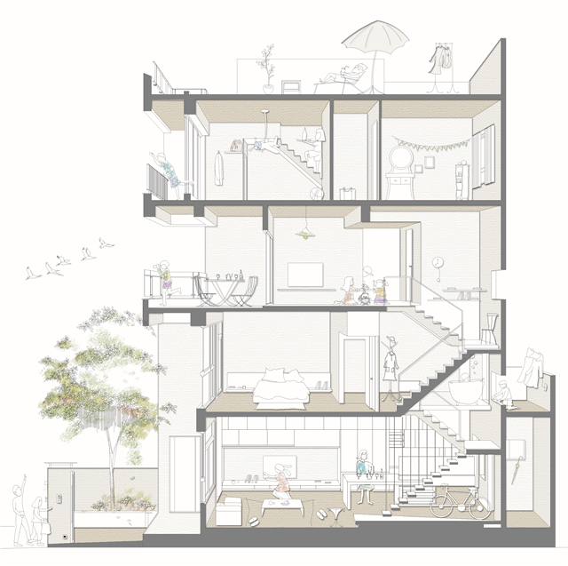 黄巢设计丨the f house 一次改变城市语言的空间实验