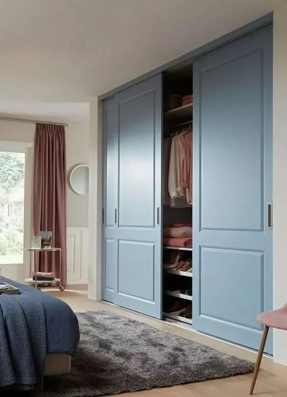 全度家居客厅大卧室小的户型衣柜应如何布局