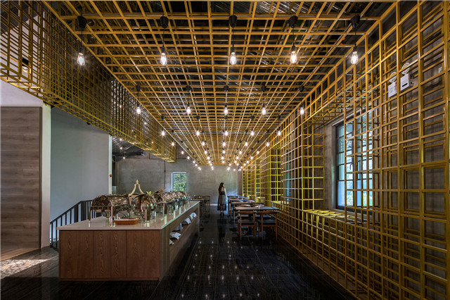 西餐厅三楼室内  Interior of the third floor of western restaurant.jpg