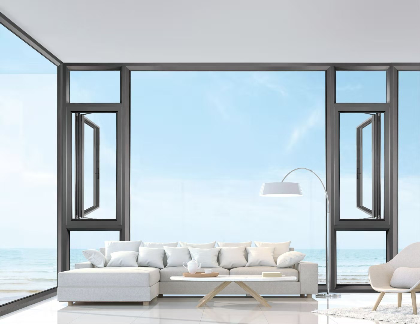 简约时尚高性能系统门窗艺术安格尔a9高端系统窗
